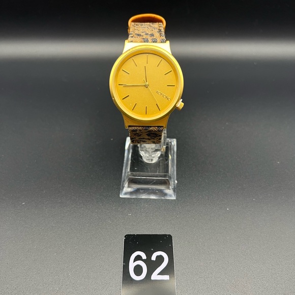 Komono Gold and Brown Women's Watch - Picture 1 of 6
